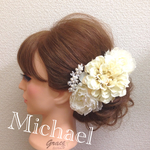 ウェディングヘッドドレス