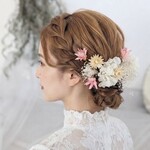 白無垢 ヘアアクセサリー 結婚式 髪飾り ウェディング 成人式 ヘッドアクセサリー 白 ヘッドドレス