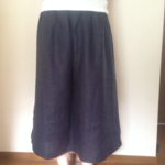リネンのキュロットみたいなズボン