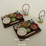 ミニチュア旅館の朝ごはん