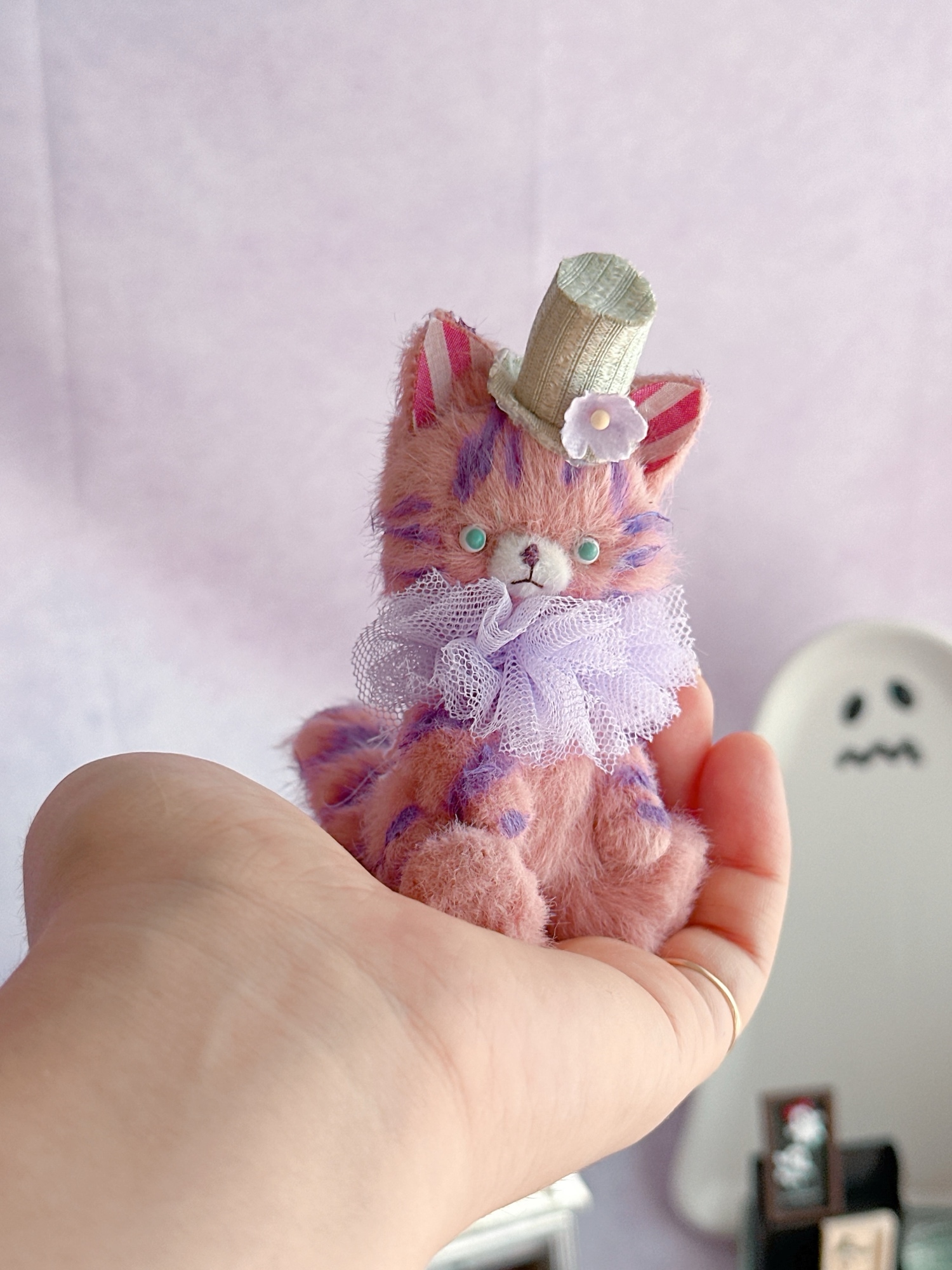 ハットモンスター猫ちゃん - chamomile.twins for handmade teddy