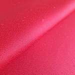 🐇赤色 あられ模様 正絹緞子 紋意匠 八掛生地 丹後ちりめん No.26　【60cm×37cm】振袖仮絵羽の解き 和布 生地 はぎれ リメイク素材 silk100%