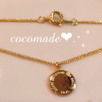 シンプル✴︎コインネックレス✦ฺ.⚪️︎