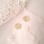 レースフラワーマルピアス/イヤリング