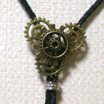 歯車のループタイ（オールド）