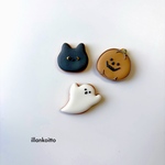 小さなハロウィンセット（3枚入り）【アイシングクッキー】