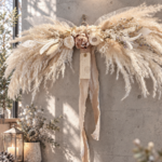 ◽️Lumière Beige -ルミエール ベージュ-｜70cm 横長スワッグ －光をまとう花－𓈒 ˖ ࣪ 𝜗𝜚