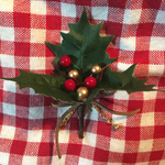 クリスマスのミニコサージュ