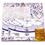 ★星座レターセット〈ブルーライン〉★月のシール入り★blue line★宇宙★