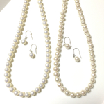 パールネックレス&ピアス/イヤリング②