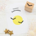 コウモリのはんこ   ハロウィンはんこ