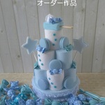 【guup様オーダー品】ロールタワーケーキ&キャンディ