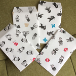 愉快なジャパニーズポチ袋16枚セットシール付