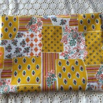  【kさまご確認品】ぺたんこポーチ（30） プロヴァンス風黄色