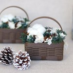 *＊綿雪のクリスマスなバスケット＊*