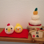 コロンとにわとり、ひよこ