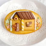 お菓子の家からこんにちわバレッタ（ミルク）