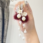 【再販なし限定作品】mini Fur Pearl（レッド）