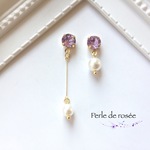 スワロのアシンメトリーピアス/イヤリング