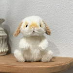 こうさぎテディベア　ブロークンオレンジ　ロップイヤー