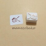 《再販》オレンジさんのおしゃべり：消しゴムはんこ。