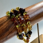 本真珠！可愛いベビーパールの繊細な3連リング