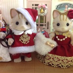 シルバニア大人用ペア服 クリスマス
