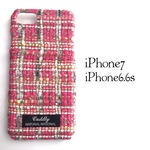 〔ツイード06〕大人かわいい iPhone7・6・6sケース