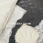 【オーダー品】velour pearl square chouchou