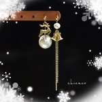 【再販】🎄Christmasピアス／イヤリング