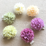 《2個セット》ピンポンマムのヘアクリップ