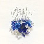 【再販】ブルーイルミネーションアレンジメント