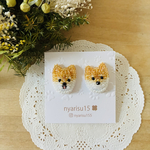🐾わんこピアス🐶柴犬🐾