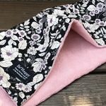 □463 今治タオル 特大判タオルハンカチ   CHIC FLOWER