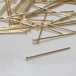 (再販）（ｋ１６ｇｐ）　Ｔピン　１００本入り　ゴールド　２ｃｍ