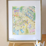 【N様専用のページ】原画・龍踊り -猫町-  / 西郷にゃん(置物)　１２月２０日販売開始