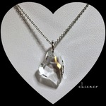 SWAROVSKI💖ハートペンダントネックレス クリスタル