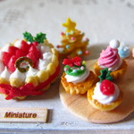 ★Palmミニチュア★クリスマスケーキ&ミニタルト①