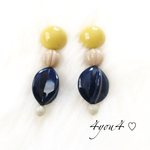 《再販3》大ぶり ヴィンテージ ピアス／イヤリング