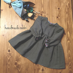 LIBERTY×リネンのヨークワンピース