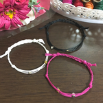 新作＊2本700円＊シンプルな6連コード anklet or bracelet＊全9色＊送料込み