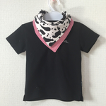 オシャレboy&girlのよだれかけ⭐️︎パンダ✖︎ピンク