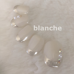 blanche★ミラーフレンチネイル