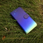 夜の蒼月  iPhone手帳型スマホケース