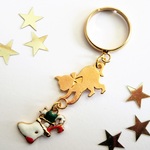 リボン猫🐈クリスマスリング