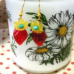  botanical　大人ガーリーなフラワーピアス／イヤリング