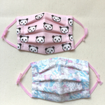 耳が痛くなりにくい幼児用立体マスク 2枚セット女の子