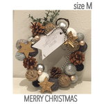 クリスマスニットリース Mサイズ