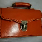 カードケース×栃木アニリンレザー