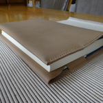 単行本用革のブックカバー　T-1